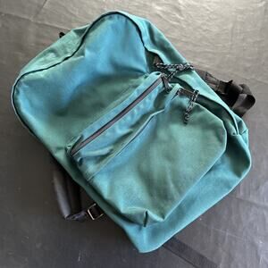 Vintage EastPak Made In USA Backpack School Pack GREEN EastPack Retro Jensen